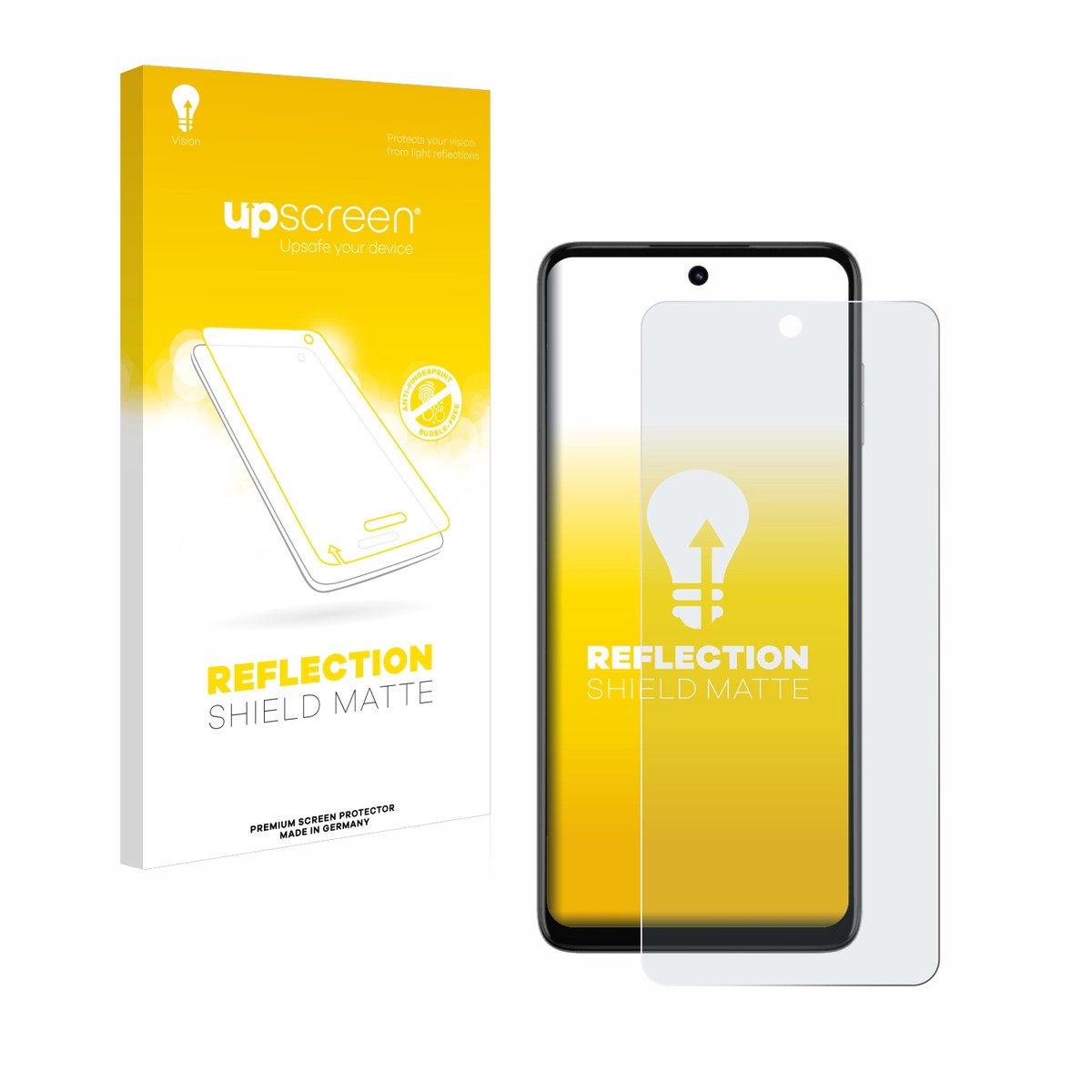 upscreen - Screenprotector voor Motorola Moto G73 5G - Folie Beschermfolie anti glare matte