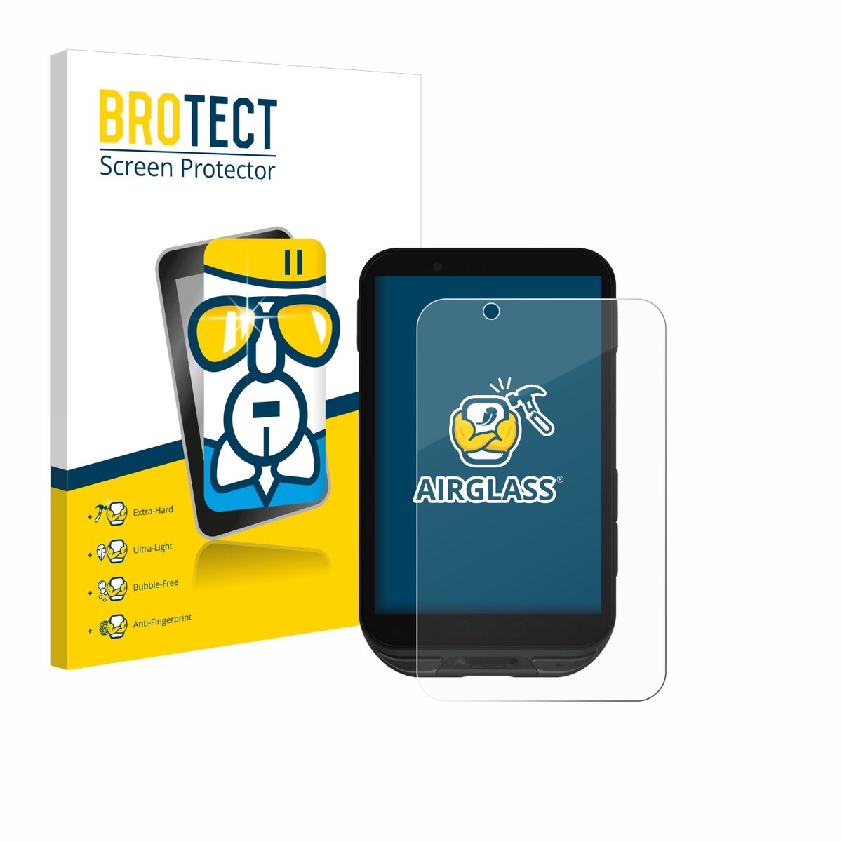 Screenprotector voor igpsport igs800 Beschermglas transparant