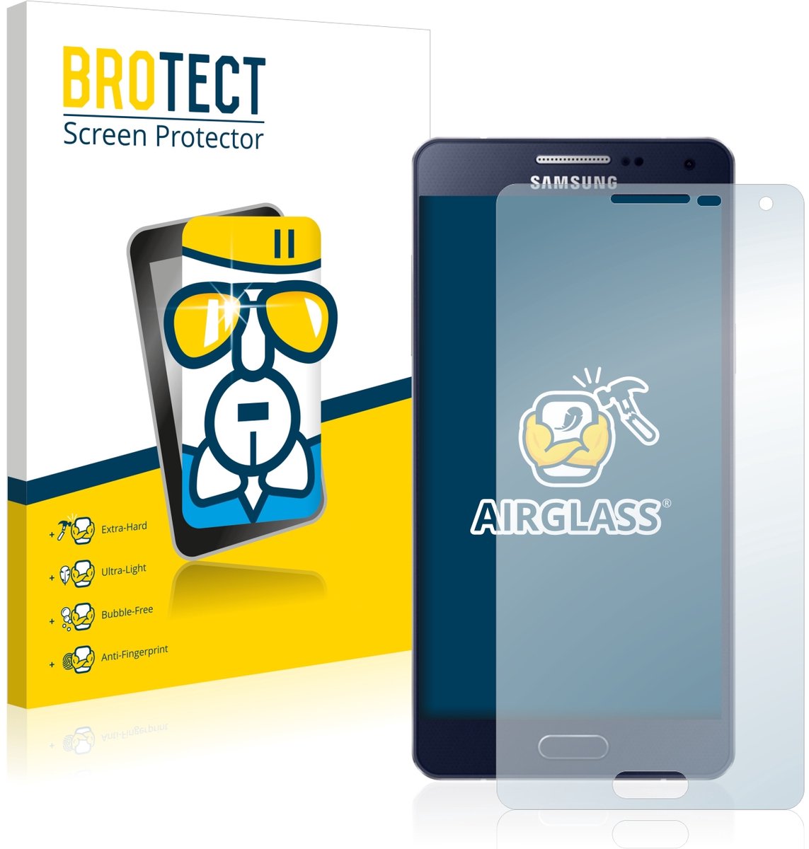 Screenprotector voor Samsung Galaxy A5 2015 Beschermglas transparant