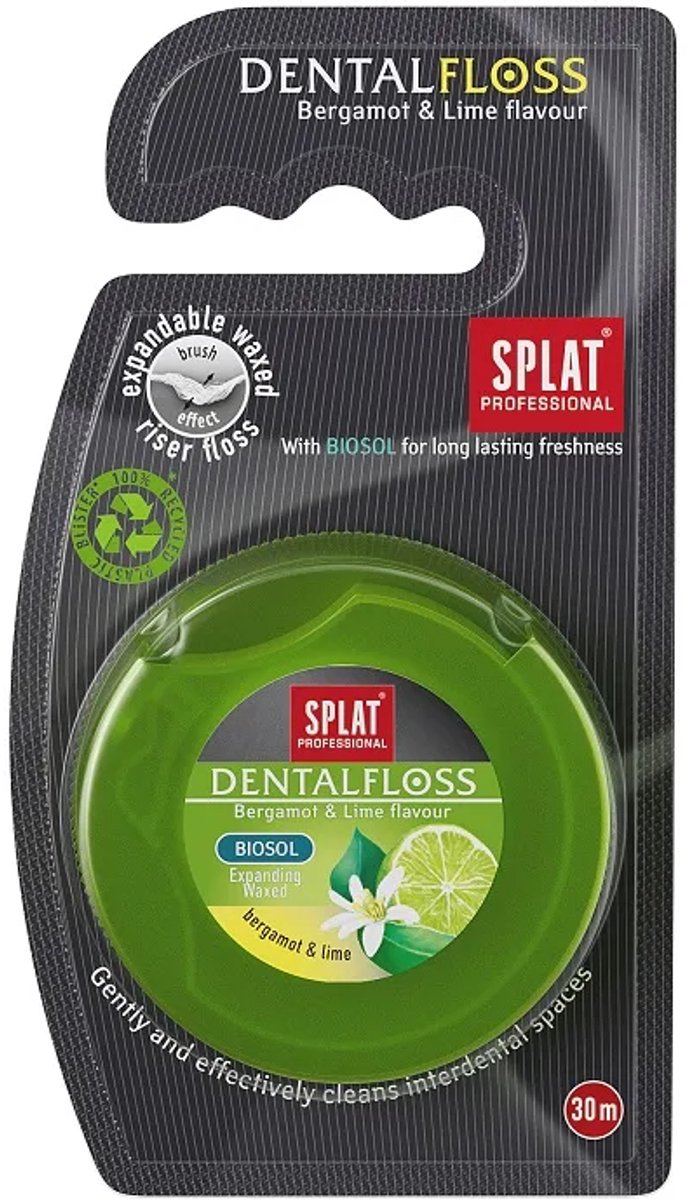Splat riser floss bergamot-Lime 30mtr.