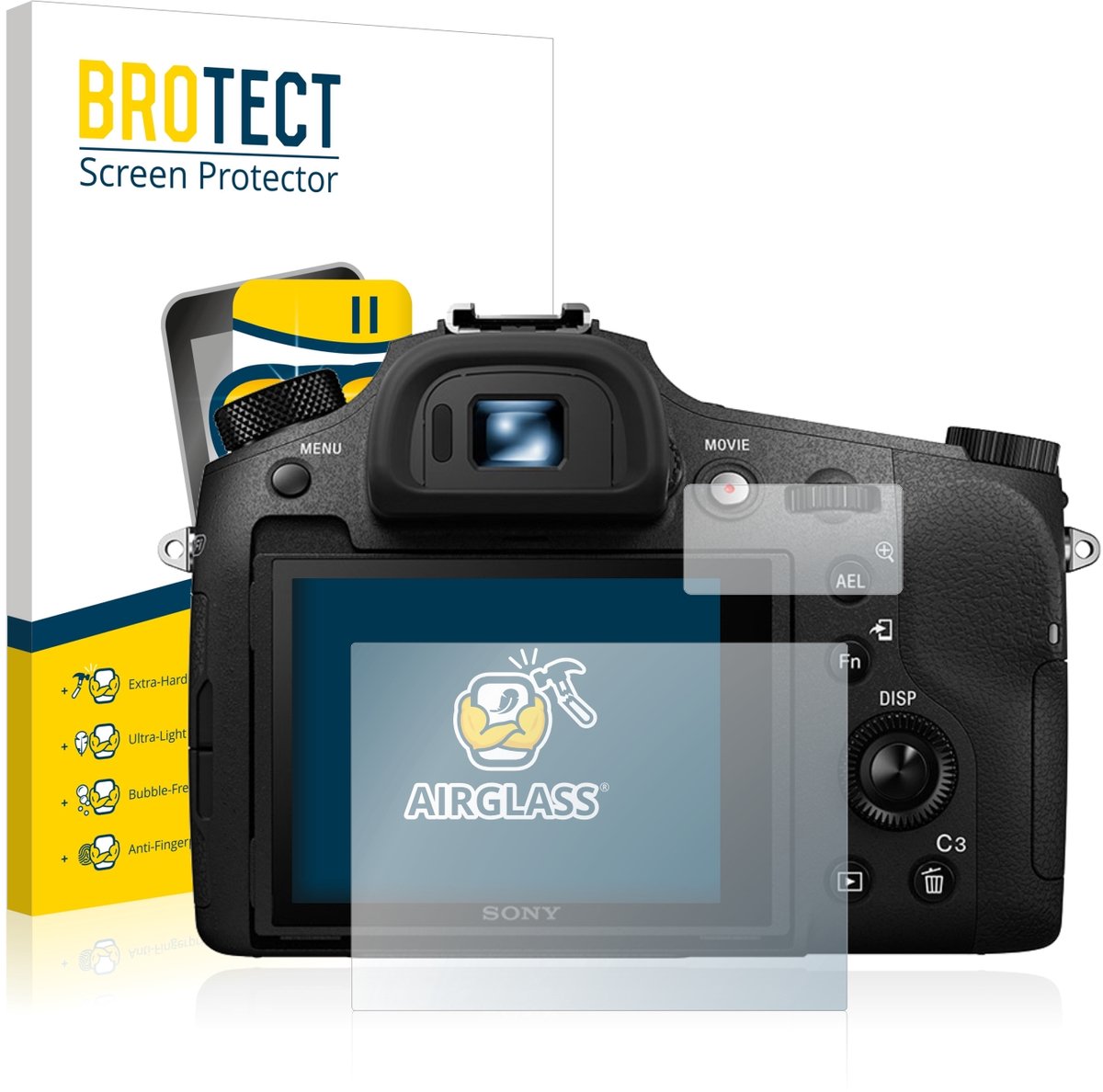 Screenprotector voor Sony Cyber-Shot DSC-RX10 III Beschermglas transparant