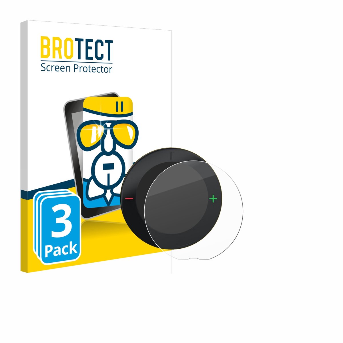 Screenprotector 3 Stuks voor Beeline Velo 2 Beschermglas transparant