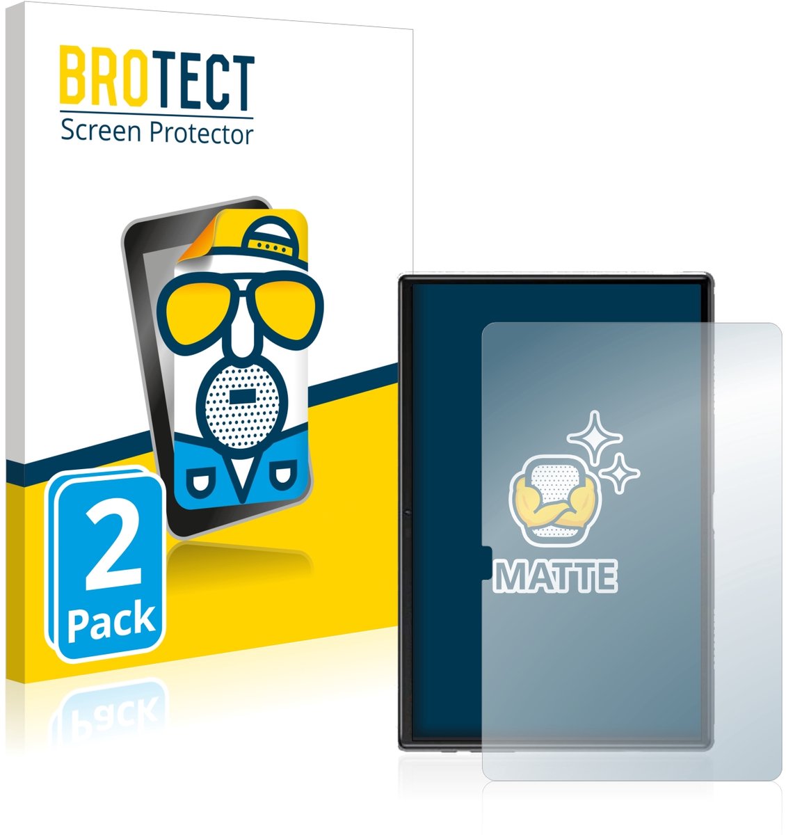 BROTECT - Screenprotector voor Yestel T10 10" - Folie Beschermfolie matte 2 Stuks