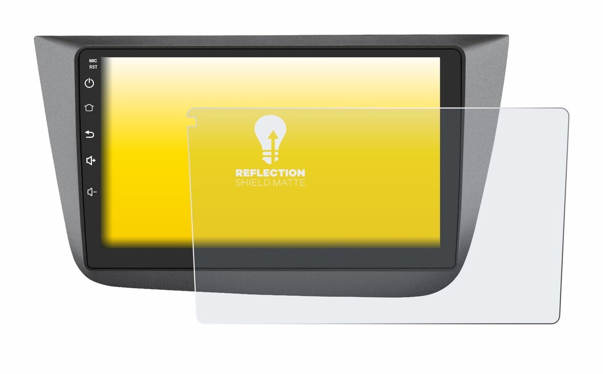 BROTECT - Screenprotector Voor Topway Android CarPla 9   Folie Beschermfolie Transparant 2 Stuks 750114225