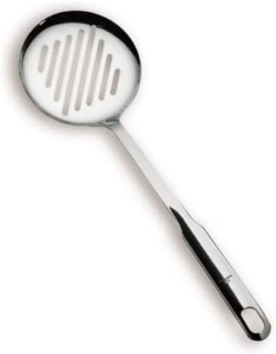 RVS Schuimspaan met Lange Steel voor Koken en Frituren