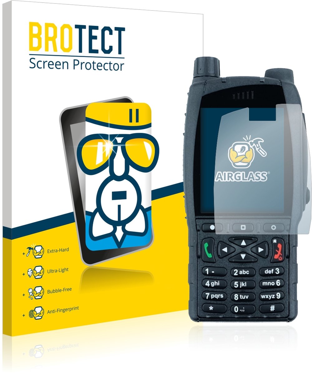 Screenprotector voor Sepura SC21 Beschermglas transparant