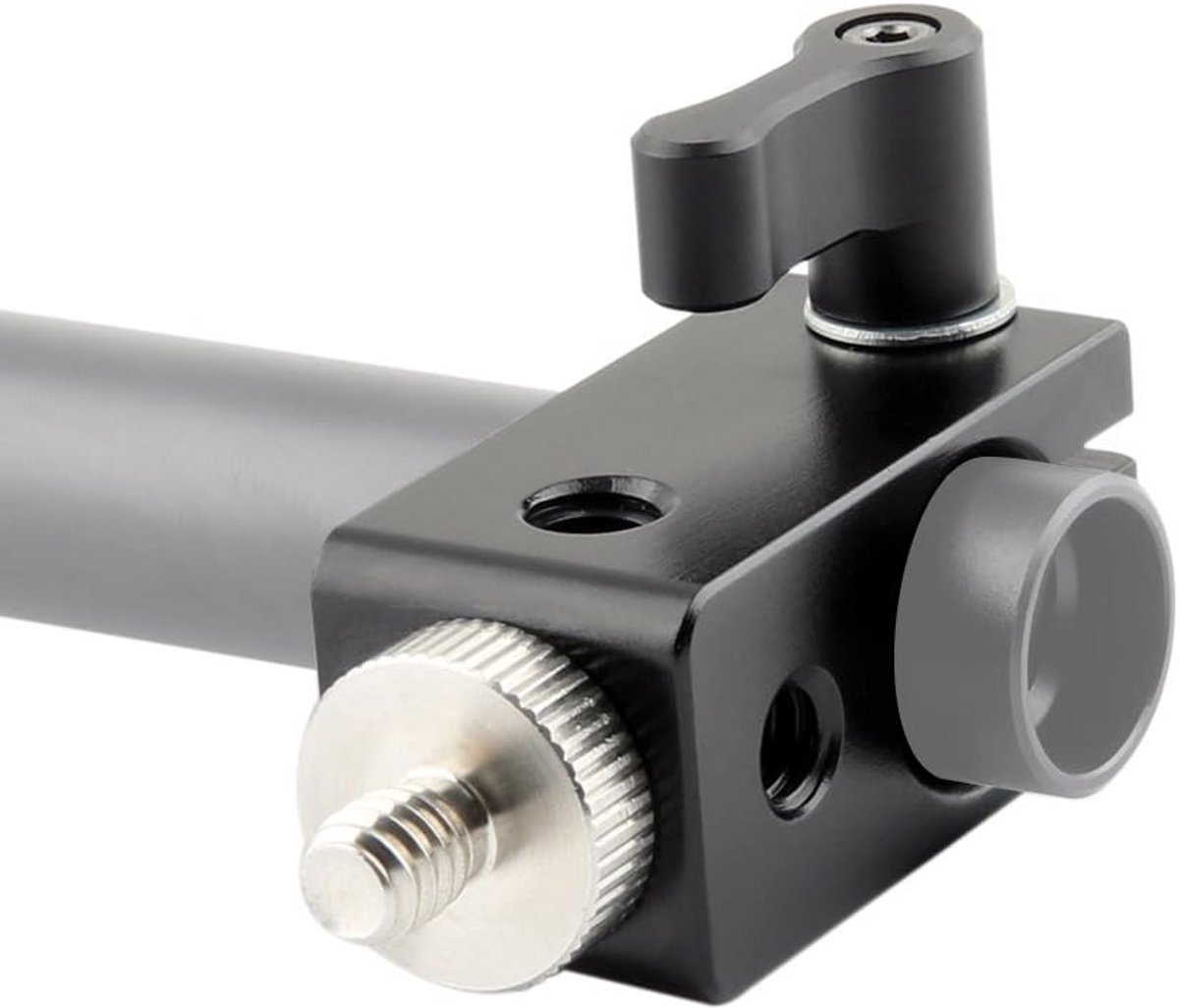 15mm Enkele Rod Klem met 1/4 Inch Schroef voor DSLR Rig Accessoires