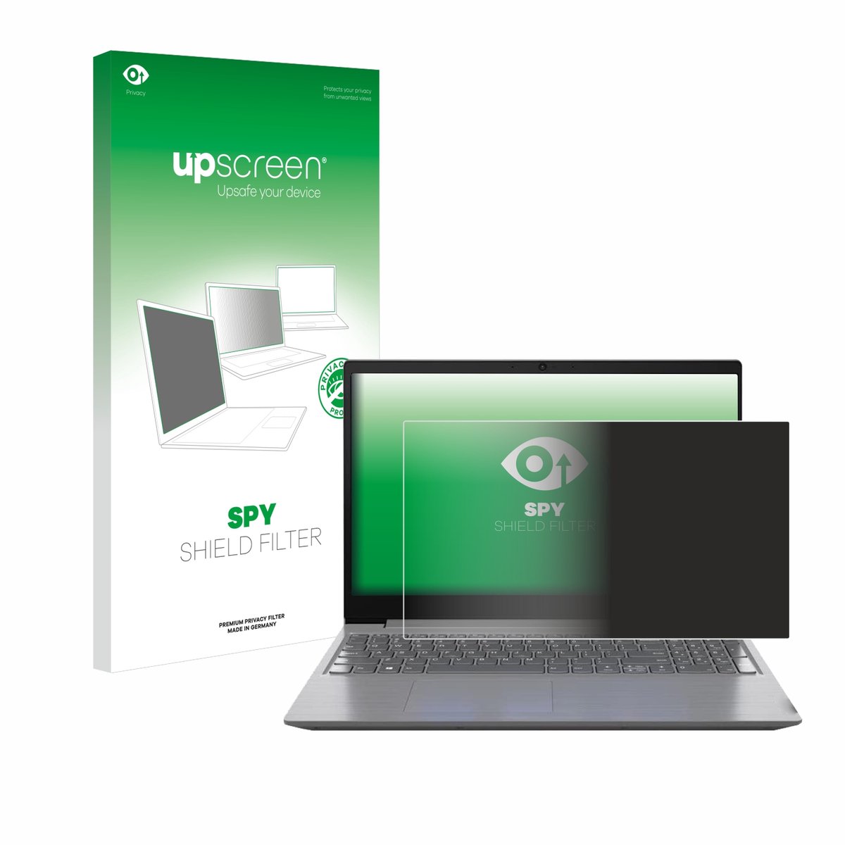 upscreen - privacyscherm voor Lenovo 15.6" Full-HD Notebook - privacy filter screenfilter Blauwlichtfilter