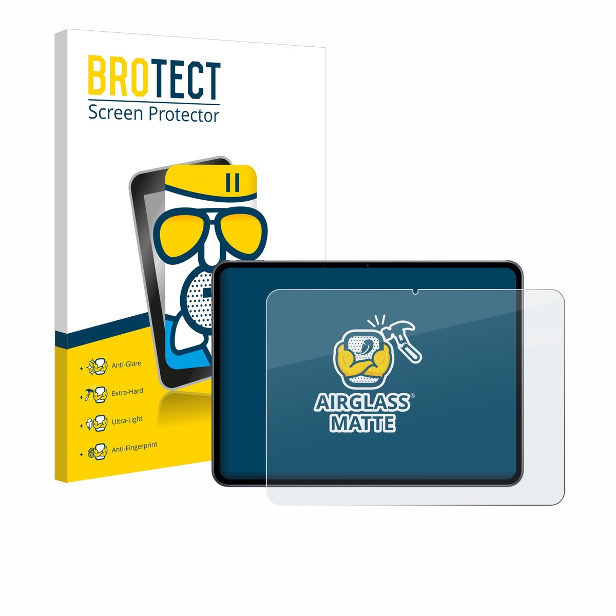 BROTECT - Screenprotector voor OnePlus Pad 2 - Folie Beschermfolie Beschermglas matte