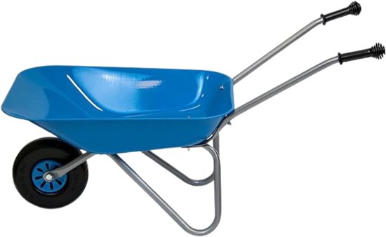 Quvo® Kruiwagen Kind - Kruiwagen Speelgoed - Tuingereedschap Kind - Blauw - ‎50 x 38 x 13 cm; van Merkloos	 — afbeelding 3