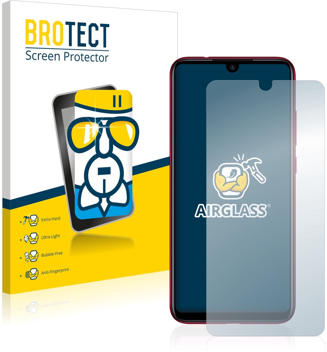 Screenprotector voor Xiaomi Redmi Note 7 / 7 Pro / 7S Beschermglas transparant