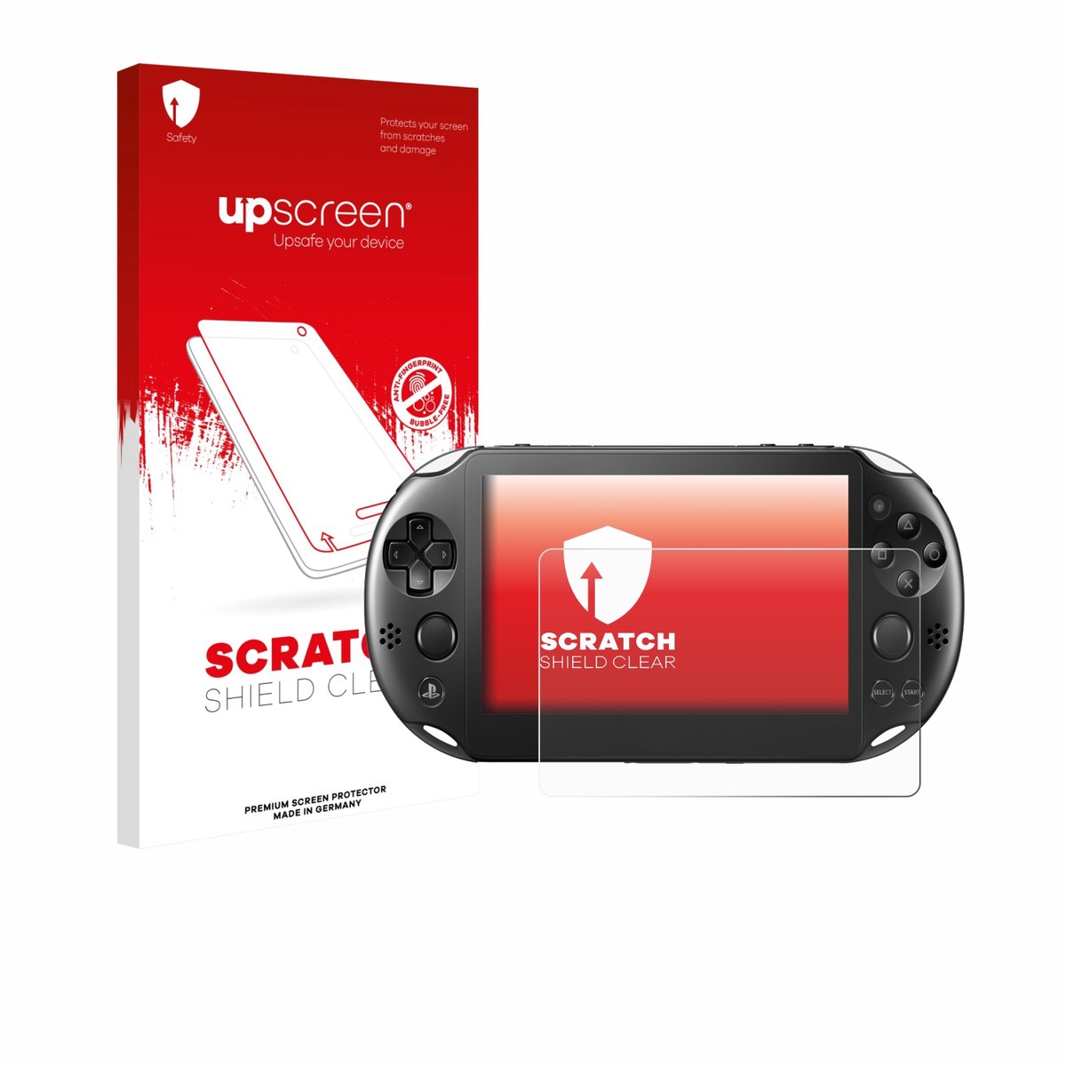 upscreen - Screenprotector voor Sony Playstation PS Vita Slim - Folie Beschermfolie transparant