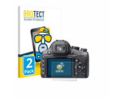 BROTECT - Screenprotector voor Fujifilm FinePix X-S1 - Folie Beschermfolie matte 2 Stuks