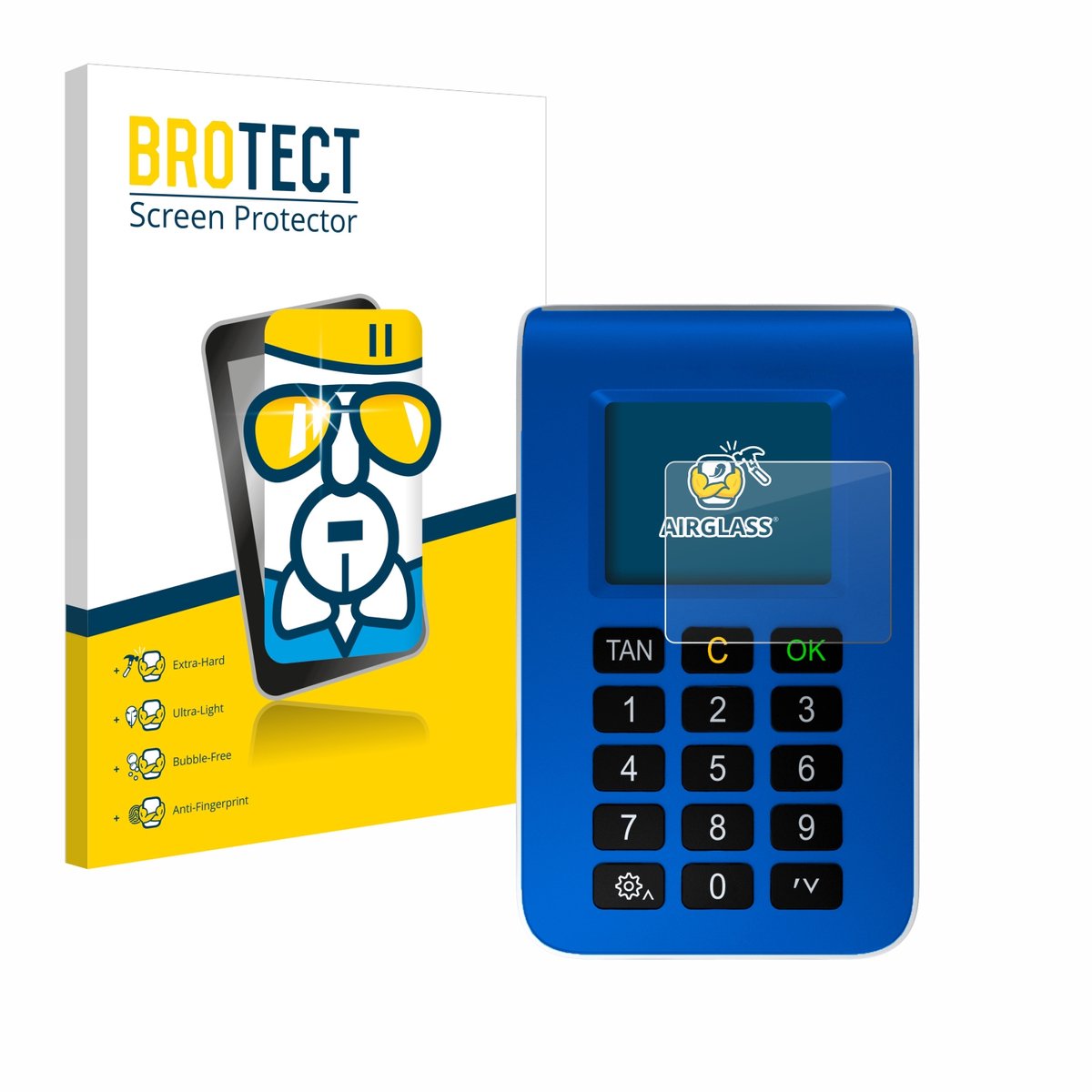 Screenprotector voor REINER SCT tanJack photo QR Beschermglas transparant