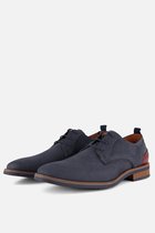 Van Lier Amalfi Veterschoenen blauw Nubuck - Heren - Maat 43