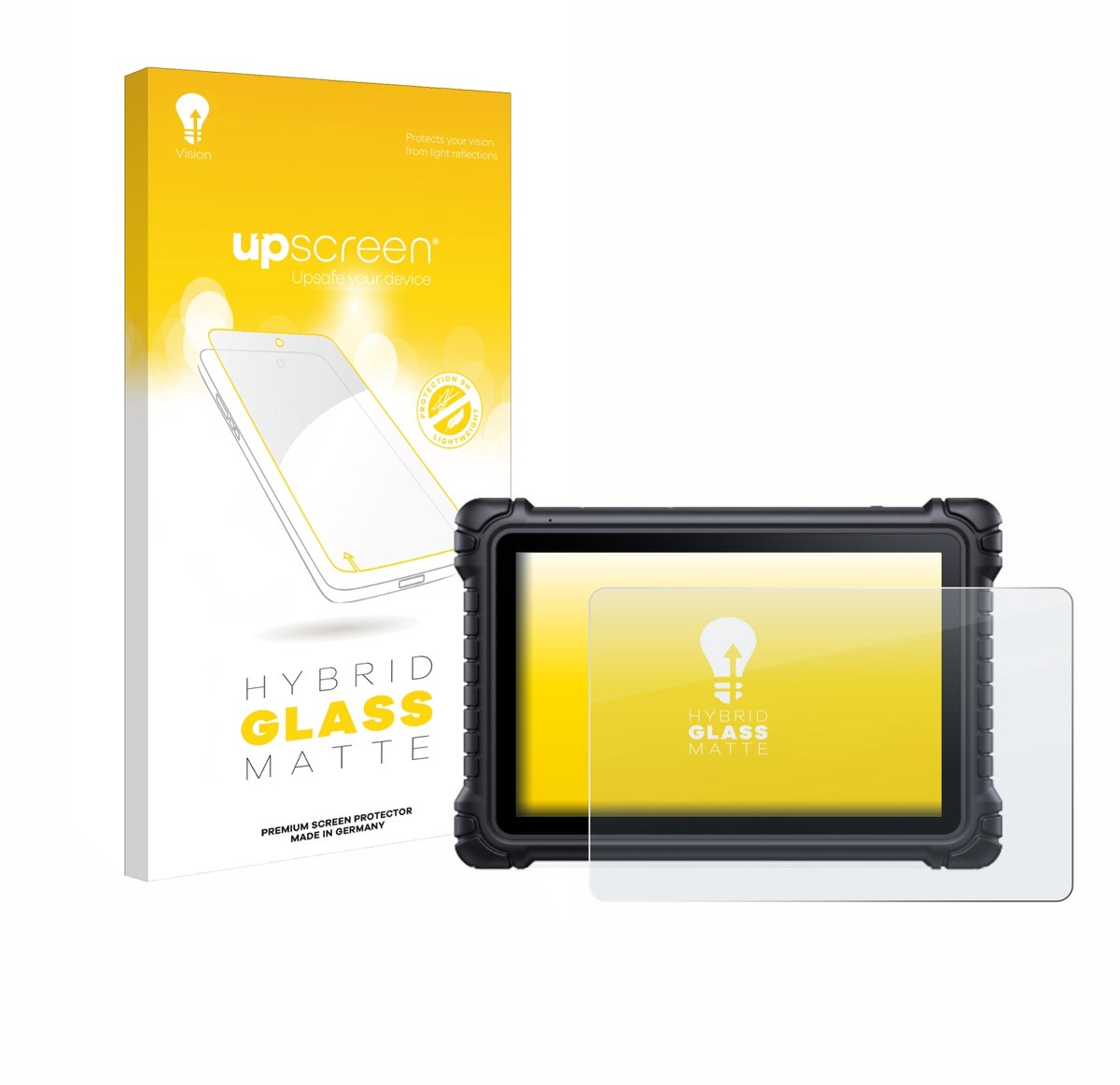 upscreen - Screenprotector voor iCarsoft CR Eagle - Folie Beschermfolie Beschermglas matte