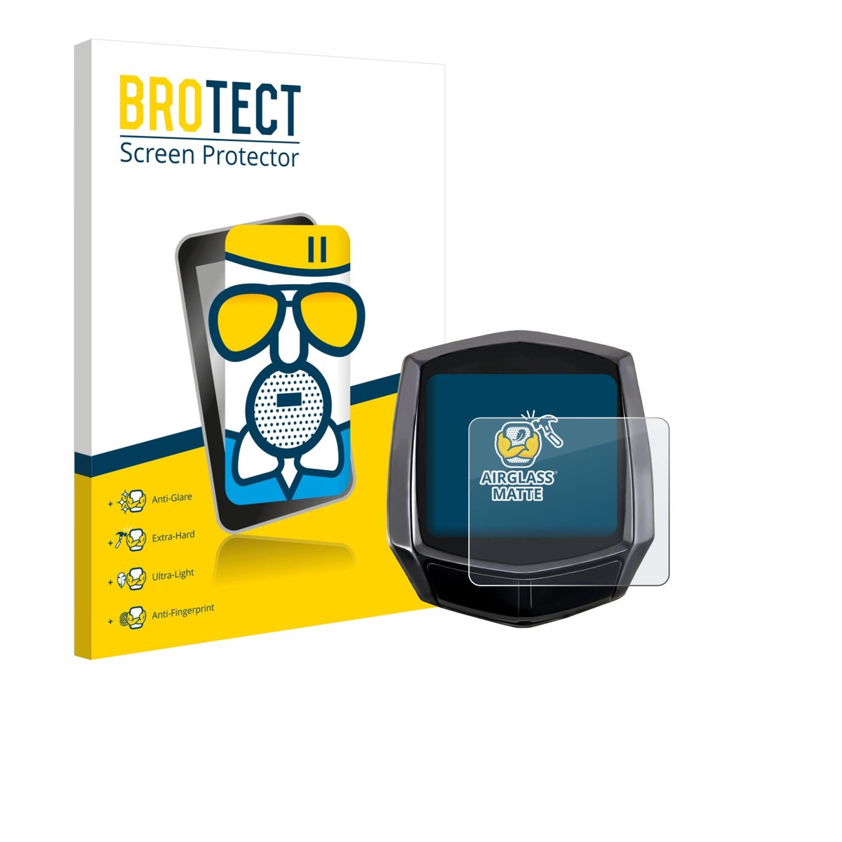 BROTECT - Screenprotector voor AMFUN L3-SJQ 3.61" - Folie Beschermfolie Beschermglas matte