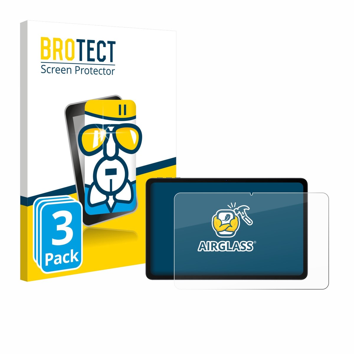 Screenprotector 3 Stuks voor Doogee U12 Beschermglas transparant