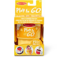 Melissa & Doug - Cake & Koekjes Speelset voor Onderweg - Houten Speelgoed