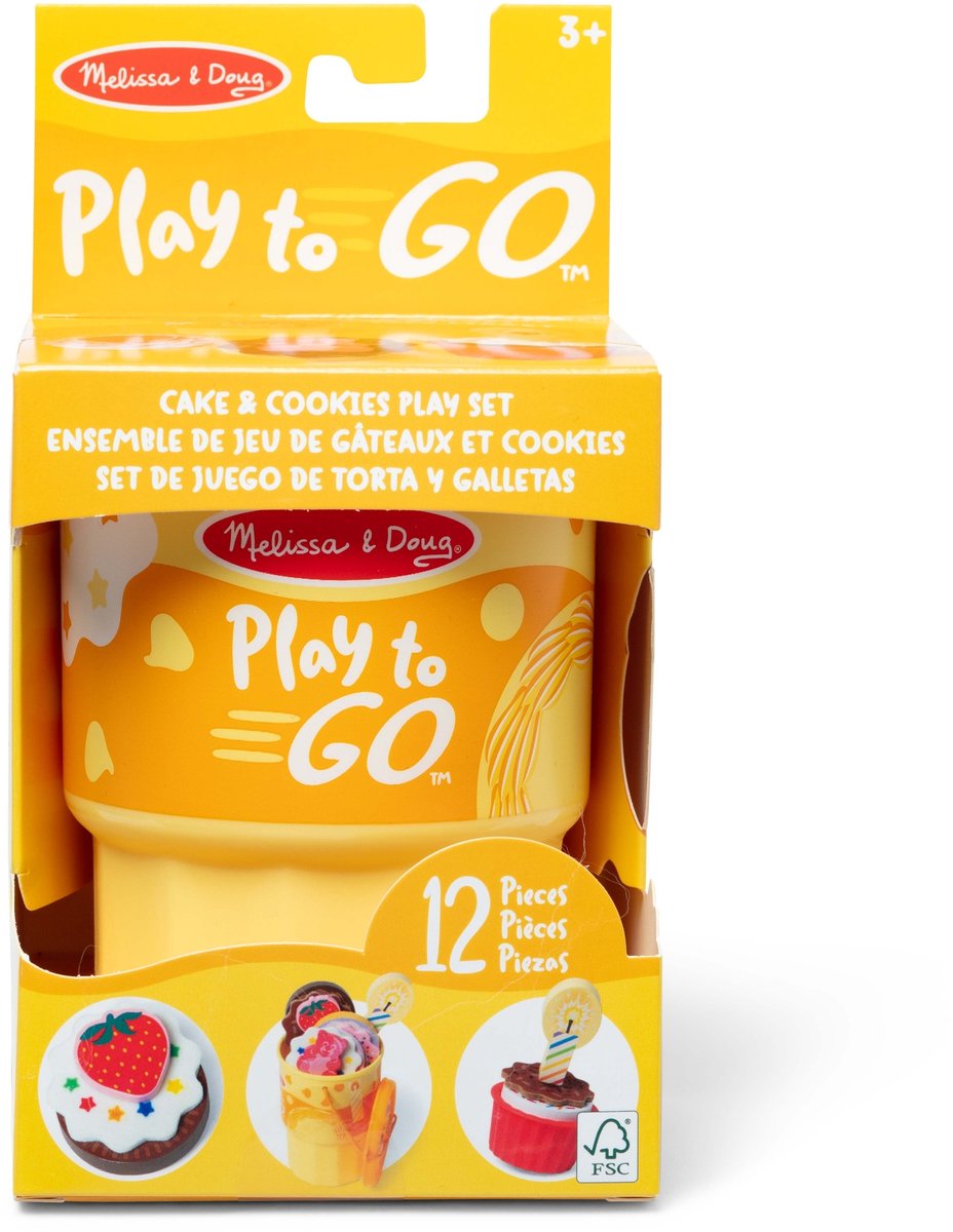 Melissa & Doug Play To Go Cup Cake & Cookies