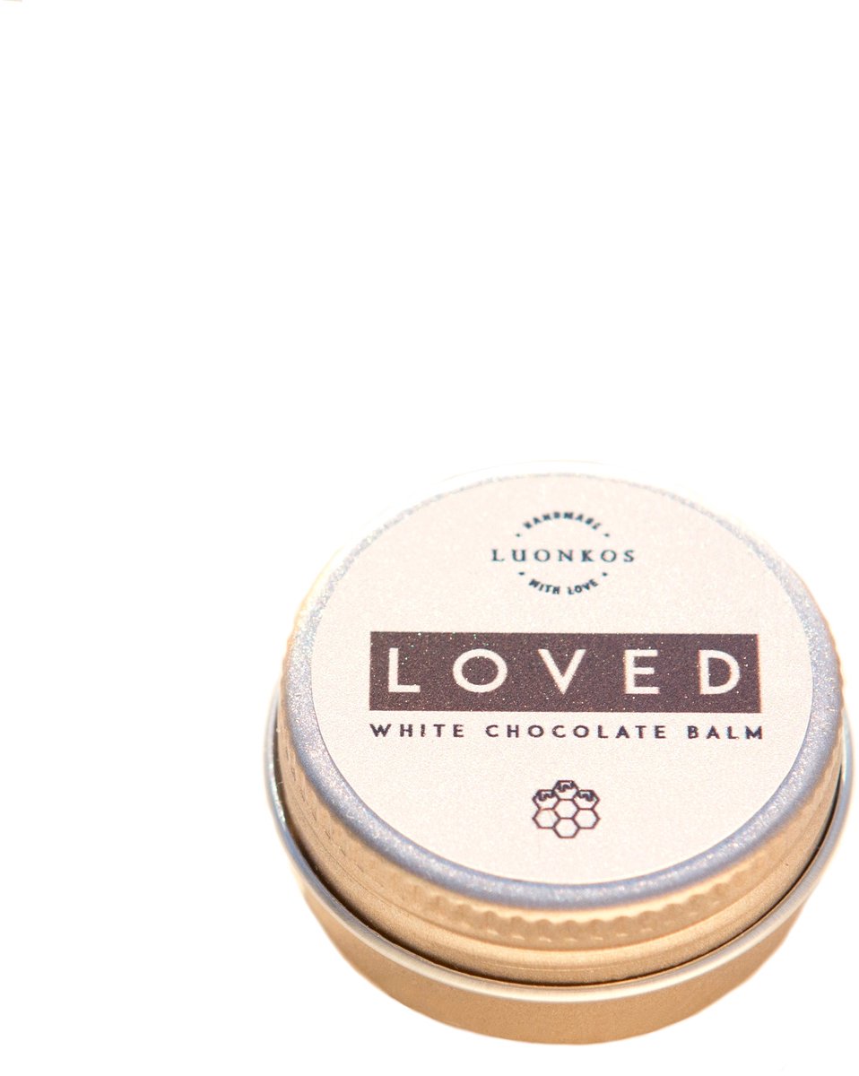 Witte Chocolade Lippenbalsem – Natuurlijke Voedende Balsem 10 ml Luonkos Loved