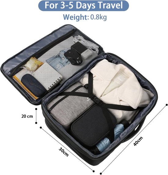 40 x 30 x 20 cm MATEIN Uitbreidbare handbagage koffers EasyJet