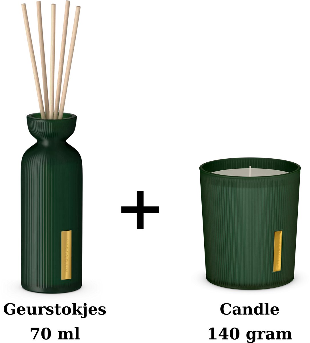 Rituals - Jing - Duo Set - Geurstokjes 70 ml + Candle 140 gram