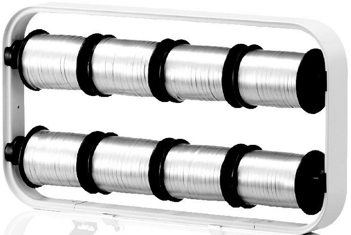 Krullinthouder voor 12 rollen, Tafelmodel Dispenser