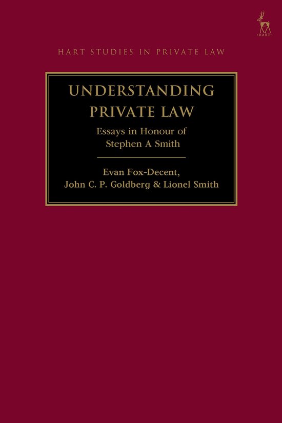 Hart Studies in Private Law- Understanding Private Law - cover