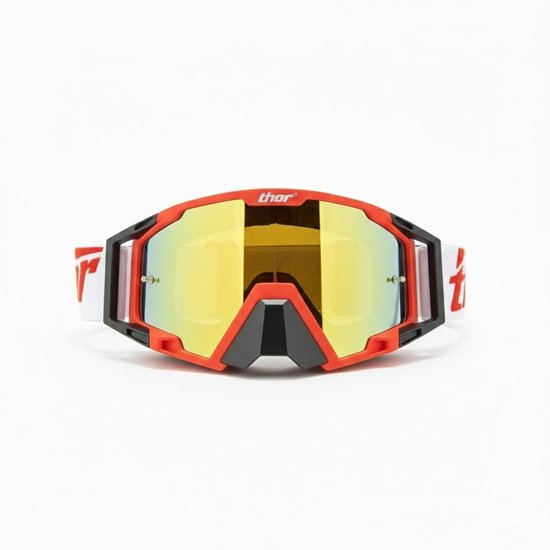 THOR® - Premium Crossbril - Skibril - Antikras Lens - UV-bescherming - Unisex - Rood — afbeelding 5