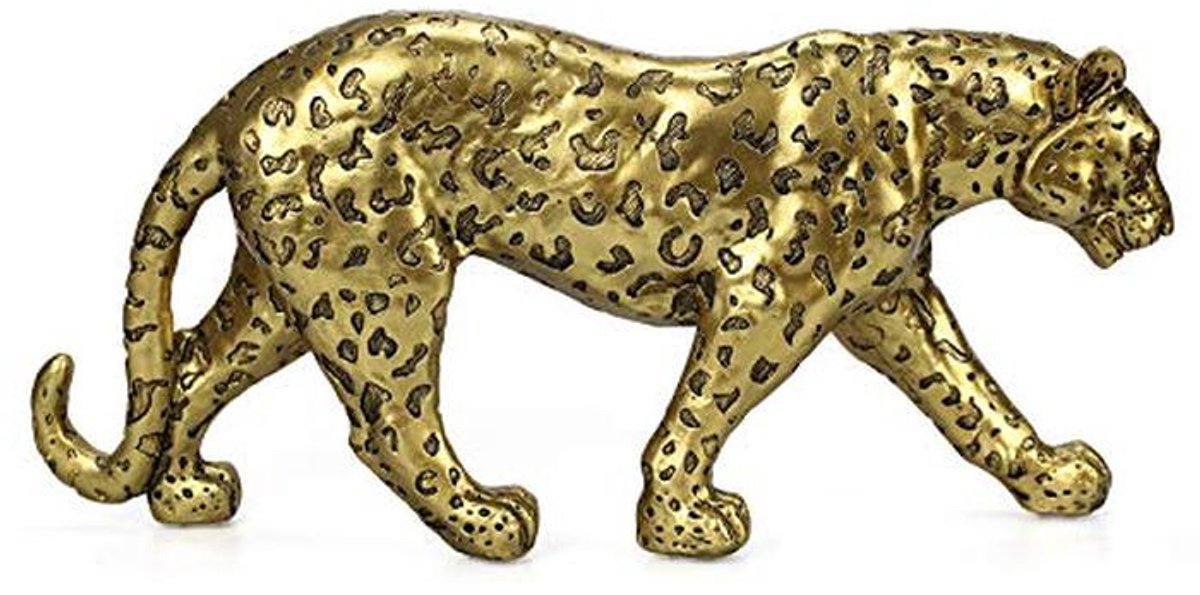 Moderne Polyresin Cheetah Beeldje Woondecoratie