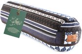 #DoYourYoga Tarik Cylindre de Yoga Traversin avec Housse 100% Coton Lavable Bio-Organic Sarrasin 68 x 22cm Coussin de Yoga Méditation/Assis/Coussin Zafu pour Yin Yoga