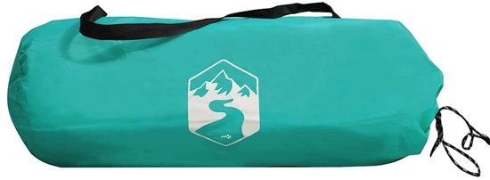 vidaXL - Strandtent - 274x178x170/148 - cm - 185T - polyester - zeegroen van Vidaxl — afbeelding 4
