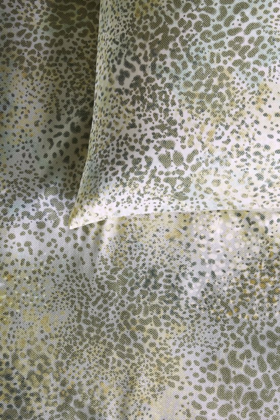 Beddinghouse Sia dekbedovertrek - Lits-Jumeaux - 240 x 200/220 cm - Groen van Beddinghouse — afbeelding 3