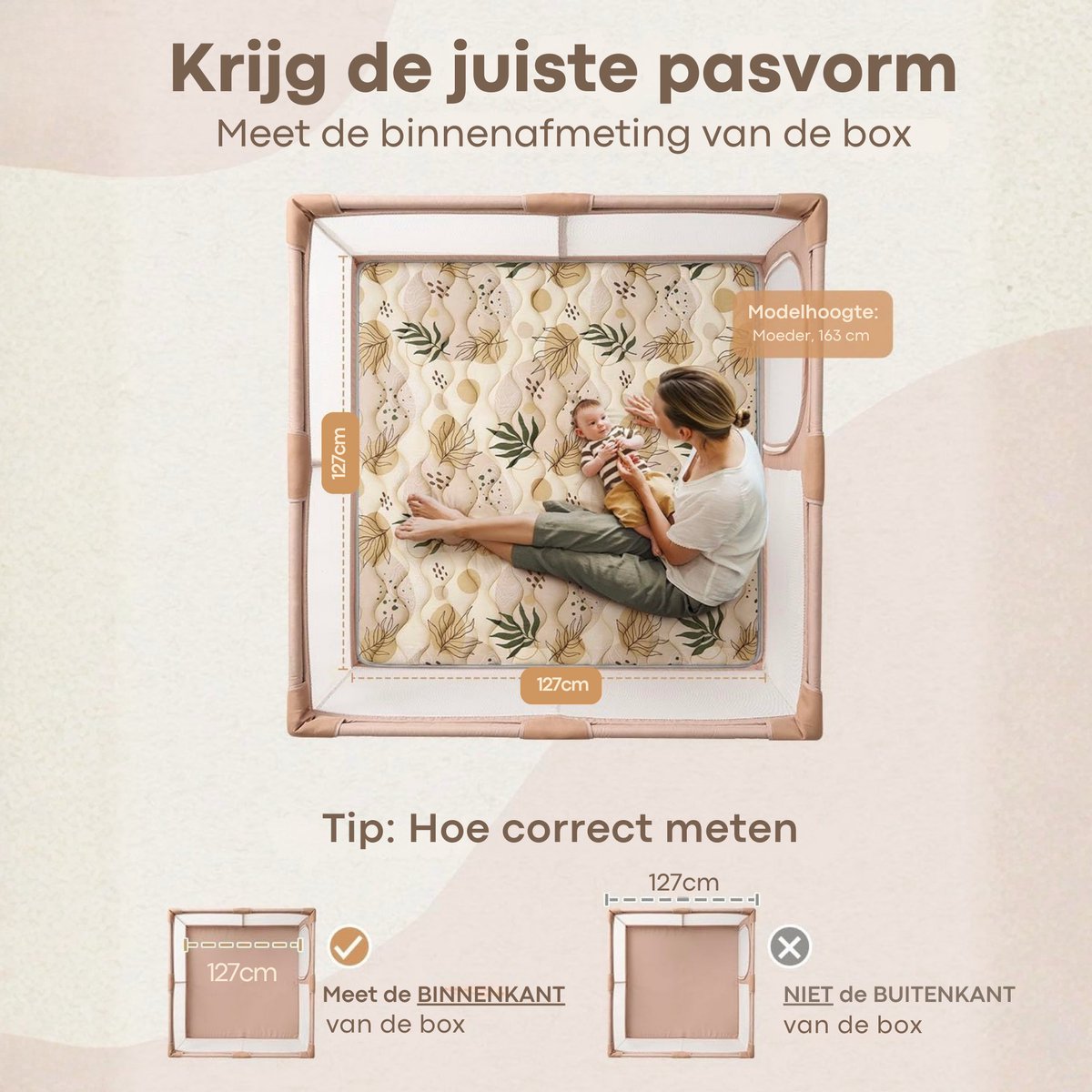 Nexar Speelmat Baby - Extra Dikke Foam Speelmat & Speelkleed thumbnail 2