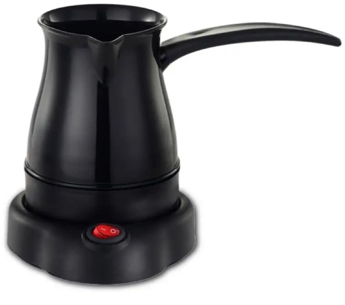 Rosberg - Turkse Koffiezetapparaat - Elektrische Koffiemachine - Cezve - 500 ML - 600W - RVS - Zwart
