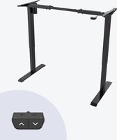Fitnest Sierra - Elektrisch Sta-bureau Frame (Startermodel) Zwart