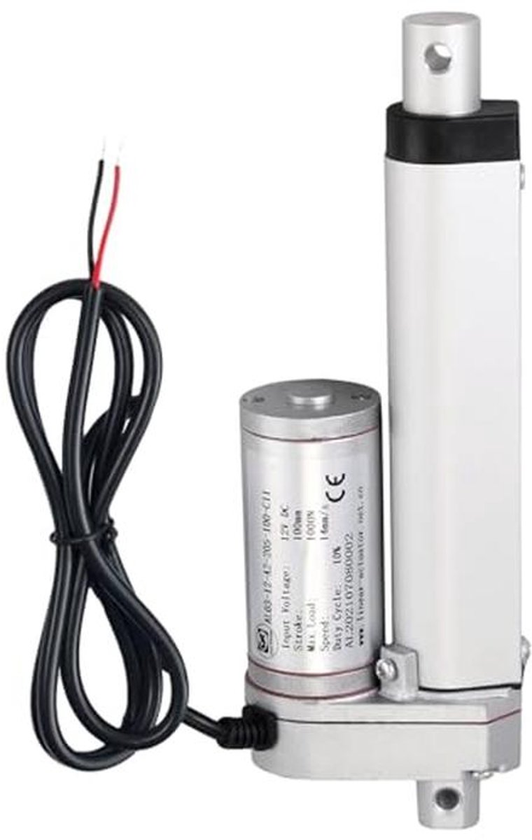 Elektrische lineaire actuator 1000N 12V met IP54 Bescherming en 14mm/s Snelheid