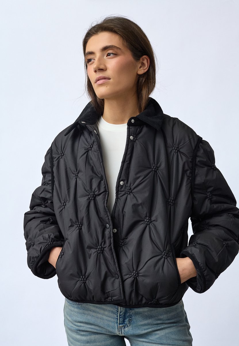 SISTERS POINT Eqa-ja - Dames Jas - Black - Maat XL