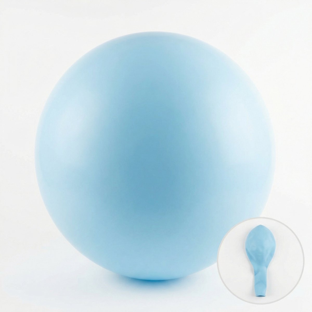 LoHa party®Blauwe Reuze Ballonnen - 8 Jumbo 36 Inch Blauwe Ballonnen voor Fotoshoot, Bruiloft, Babyshower, Verjaardagsfeest en Evenementdecoratie - Sterke Latex Grote Ronde Ballonnen - Helium Kwaliteit