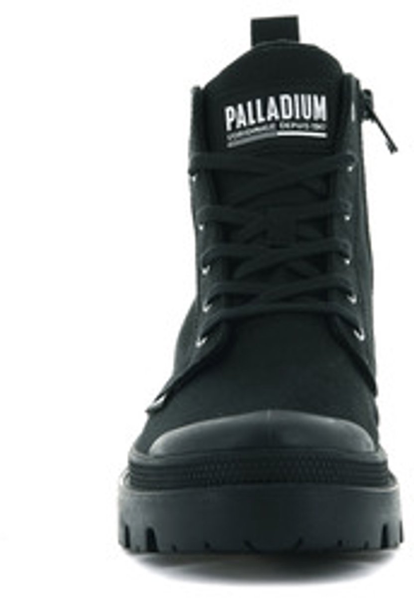 Leren sportschoenen Palladium Cup Chukka Zwart