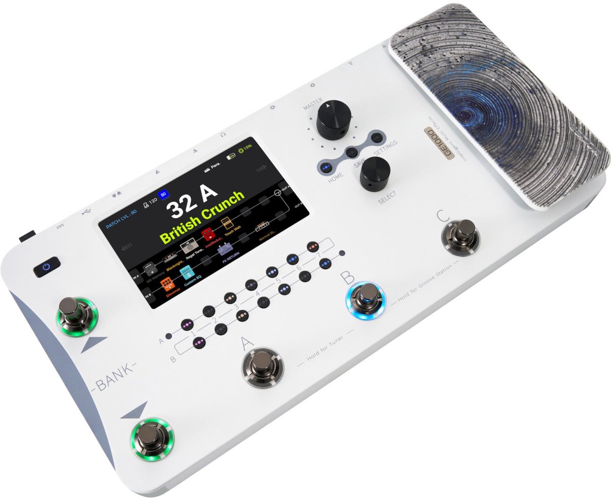 Mooer GE1000 White Amp Modeling & Multi Effects