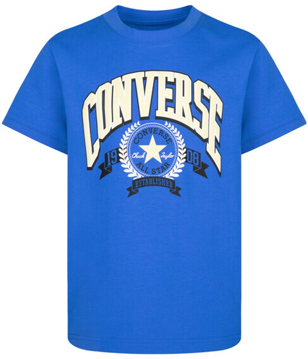 Kinder-T-shirt Converse Rec Club Fashion Blauwe Slushy