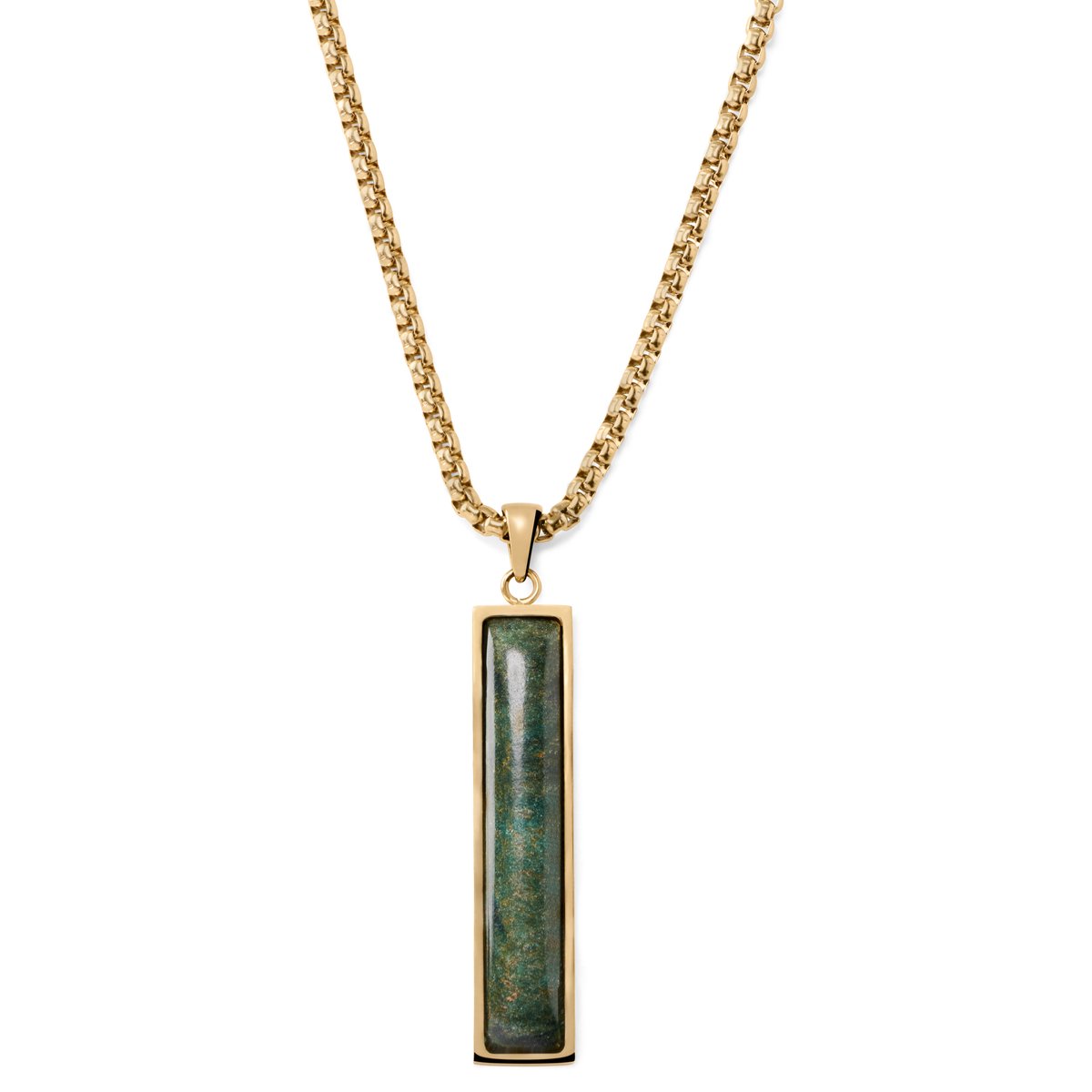 Orisun Abel Ketting van Afrikaanse Jade
