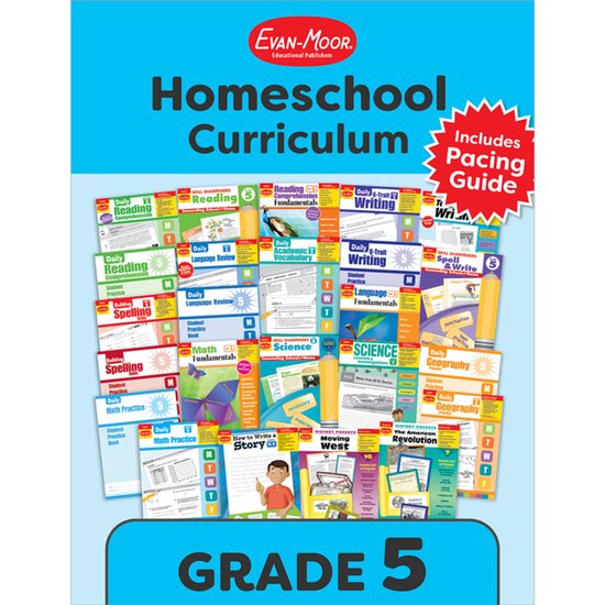 Homeschool Curriculum- Homeschool Curriculum, Grade 5 - cover