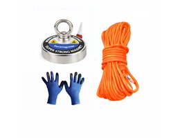Forcemagneten - Vismagneet 100kg - Magneetvissen - Set - Magneet - Superset - The Bass pakket
