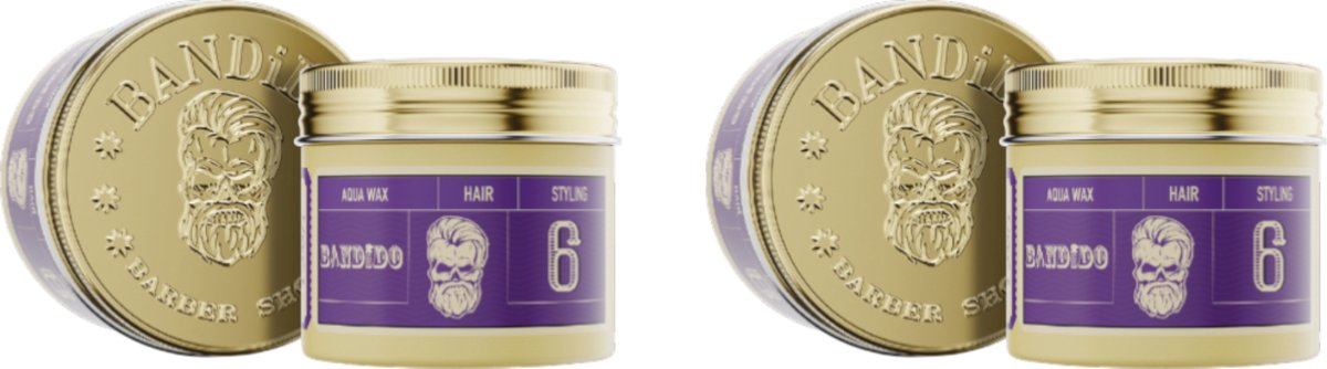 Bandido 2x Haar Wax Violetta NR6 125ml