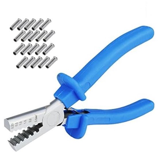 Con:P krimptangset met 150 adereindhulzen