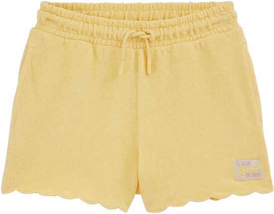 WE Fashion Meisjes relaxed fit short van badstof