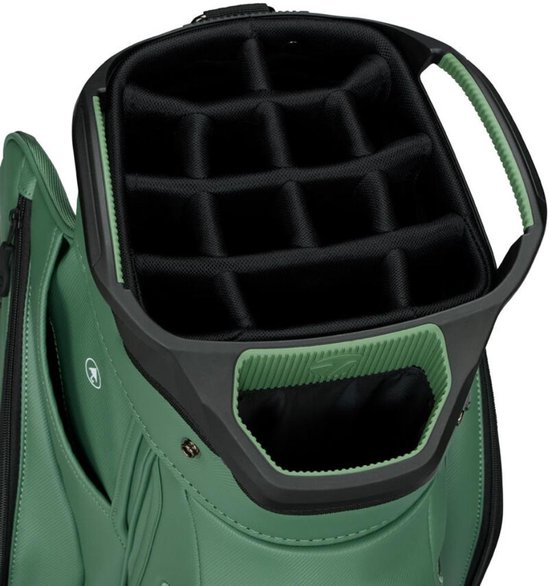 TaylorMade DeLuxe Cartbag 2026 - Groen — afbeelding 4